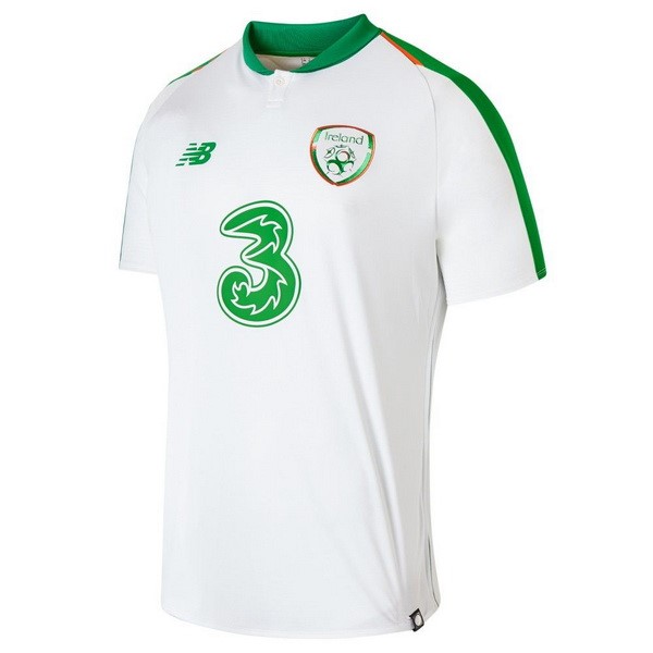 Tailandia Camiseta Irlanda 2ª Kit 2019 Blanco